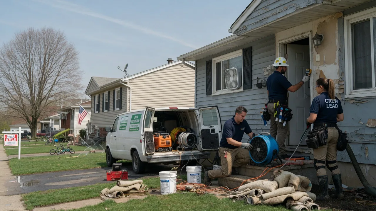 Flood Cleanup in Pond Eddy, NY near me